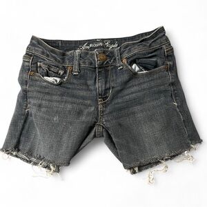 American Eagle Outfitters Dark Gray Jean Shorts